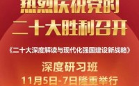 20大解讀與現(xiàn)代化強國建設(shè)新戰(zhàn)略深度研習(xí)班